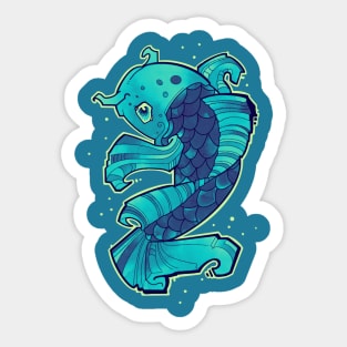 koi carp karp Sticker